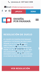 Mobile Screenshot of ensenaporpanama.com