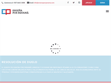 Tablet Screenshot of ensenaporpanama.com